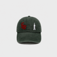 Richa Cap- Washed Dark Olive