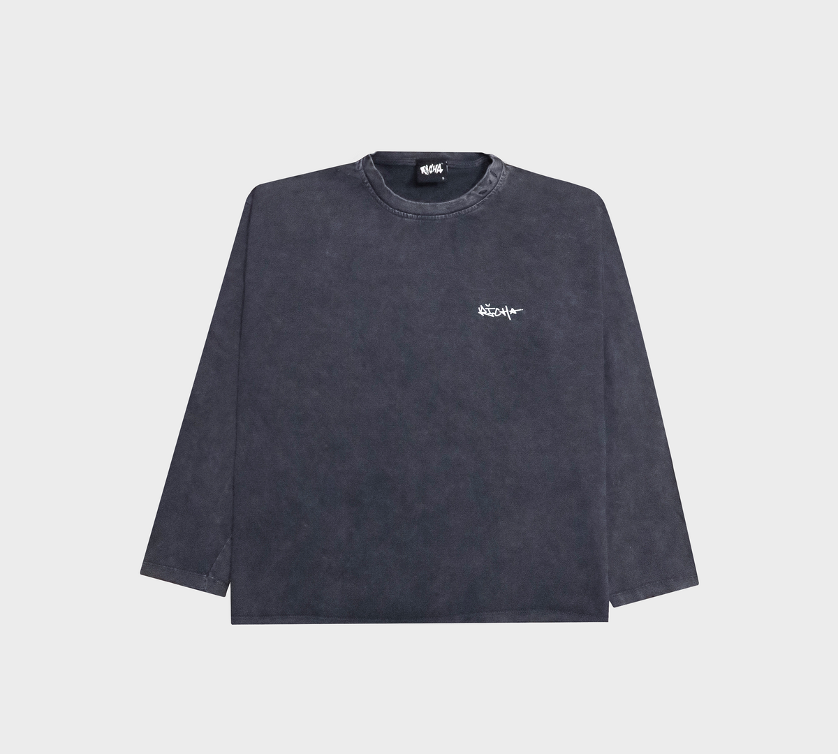 Richa ® Drink Distressed LS - Washed Grey