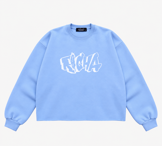 Blue Basic Crewneck