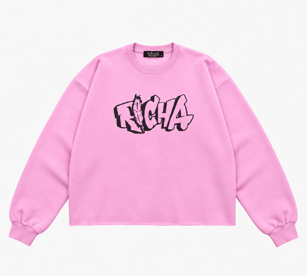 Pink Basic Crewneck