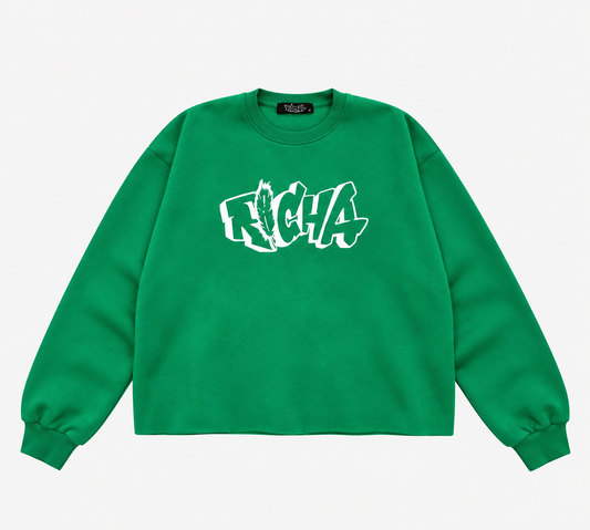 Green Basic Crewneck