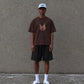 Mummy Drip Tee- Brown