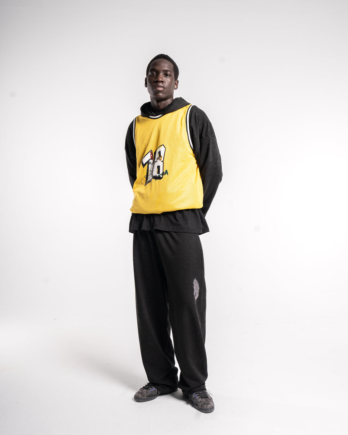 Richa Basketball Jersey 2023- Yellow