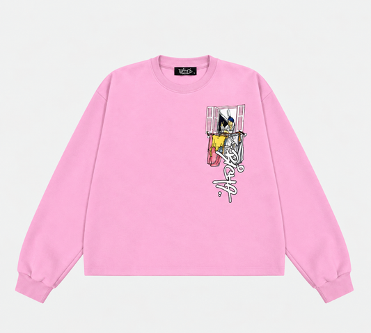 r&R®23 Pink Crewneck