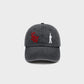 Richa Cap- Washed Dark Grey