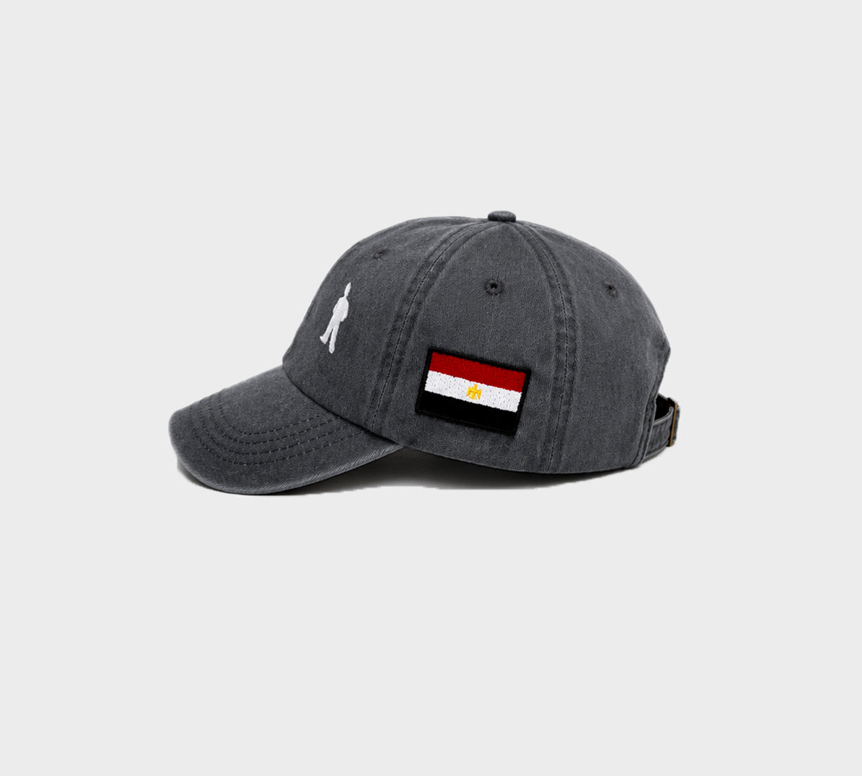 Richa Cap- Washed Dark Grey