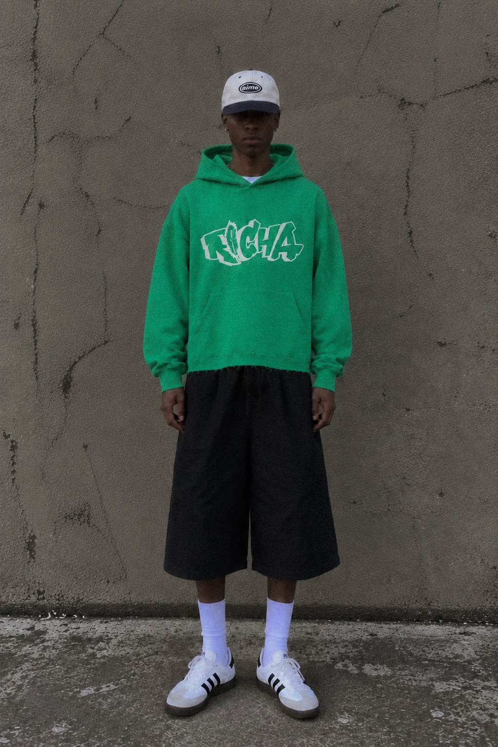 Green Basic Hoodie