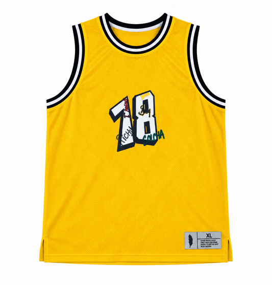Richa Basketball Jersey 2023- Yellow