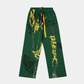Olive Graffiti Sweatpants