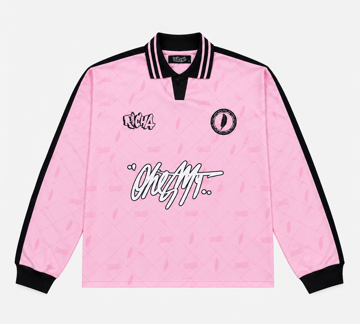 RICHA F.C. Jersey - PINK/BLACK