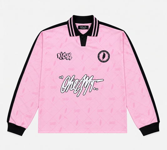 RICHA F.C. Jersey - PINK/BLACK